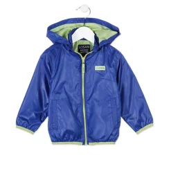 Giubbino Cappuccio Smontabile Baby Bimbo Blu