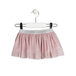 Gonna Rosa in Tulle Baby Bambina