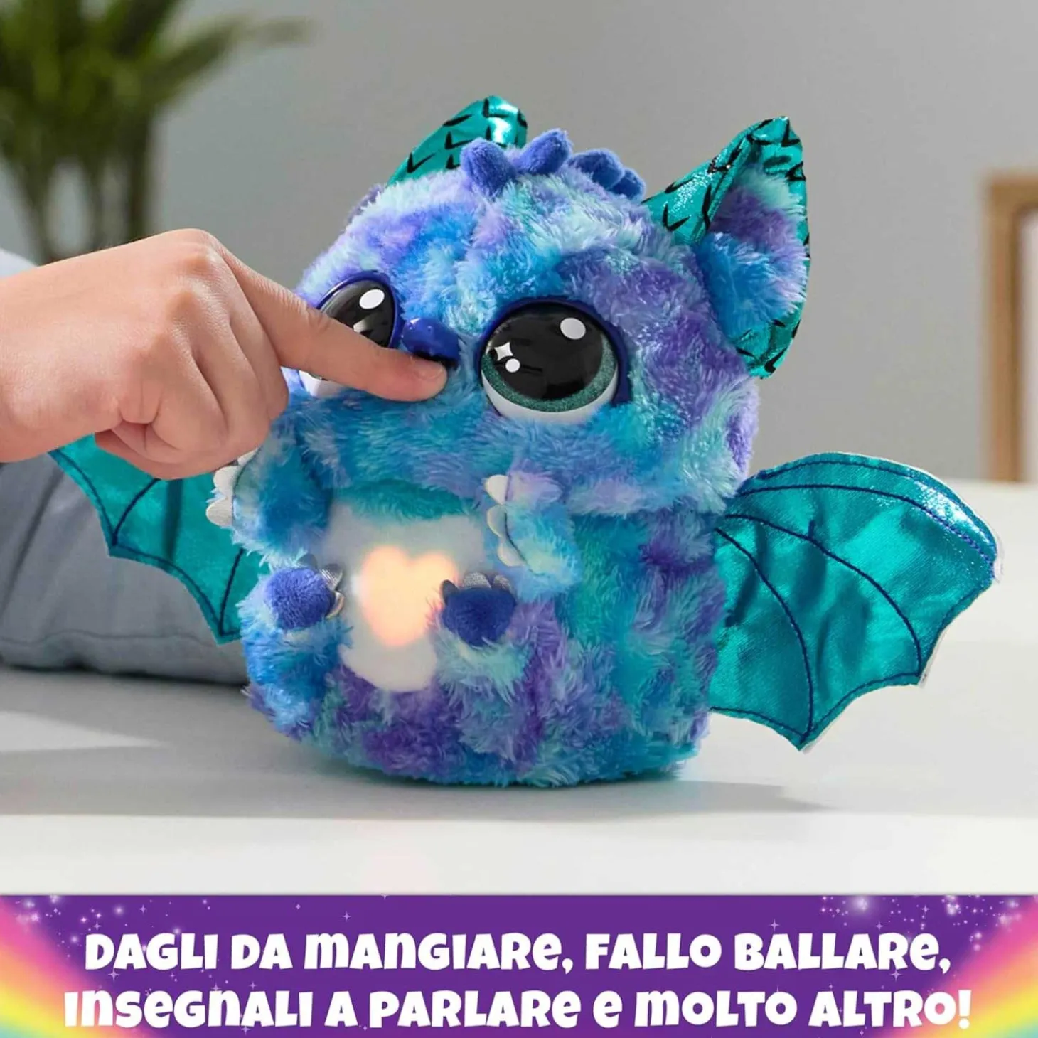 Hatchmals Alive Magico Uovo Versione Draggle Con Peluche A Sorpresa