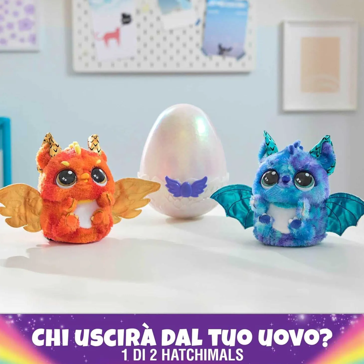 Hatchmals Alive Magico Uovo Versione Draggle Con Peluche A Sorpresa