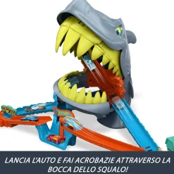 Hot Wheels Attacco Del Mega Squalo JHL96
