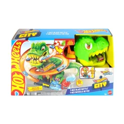Hot Wheels City T Rex Battaglia Infuocata JBM73