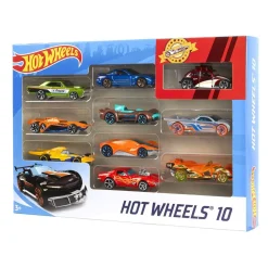 Hot Wheels Confezione 10 Veicoli Assortiti 54886