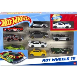 Hot Wheels Confezione 10 Veicoli Assortiti 54886