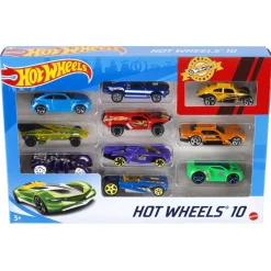 Hot Wheels Confezione 10 Veicoli Assortiti 54886