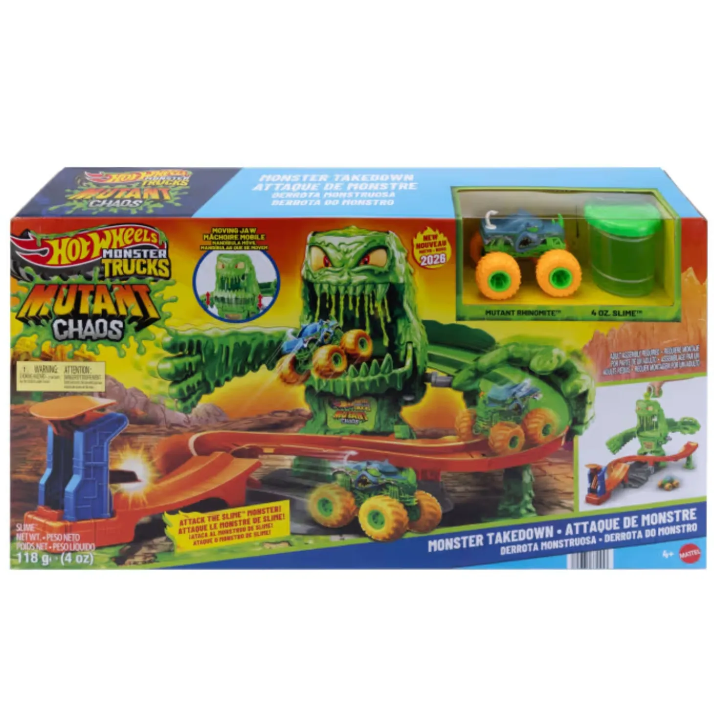 Hot Wheels Mt Sfida Del Mostro JMK90