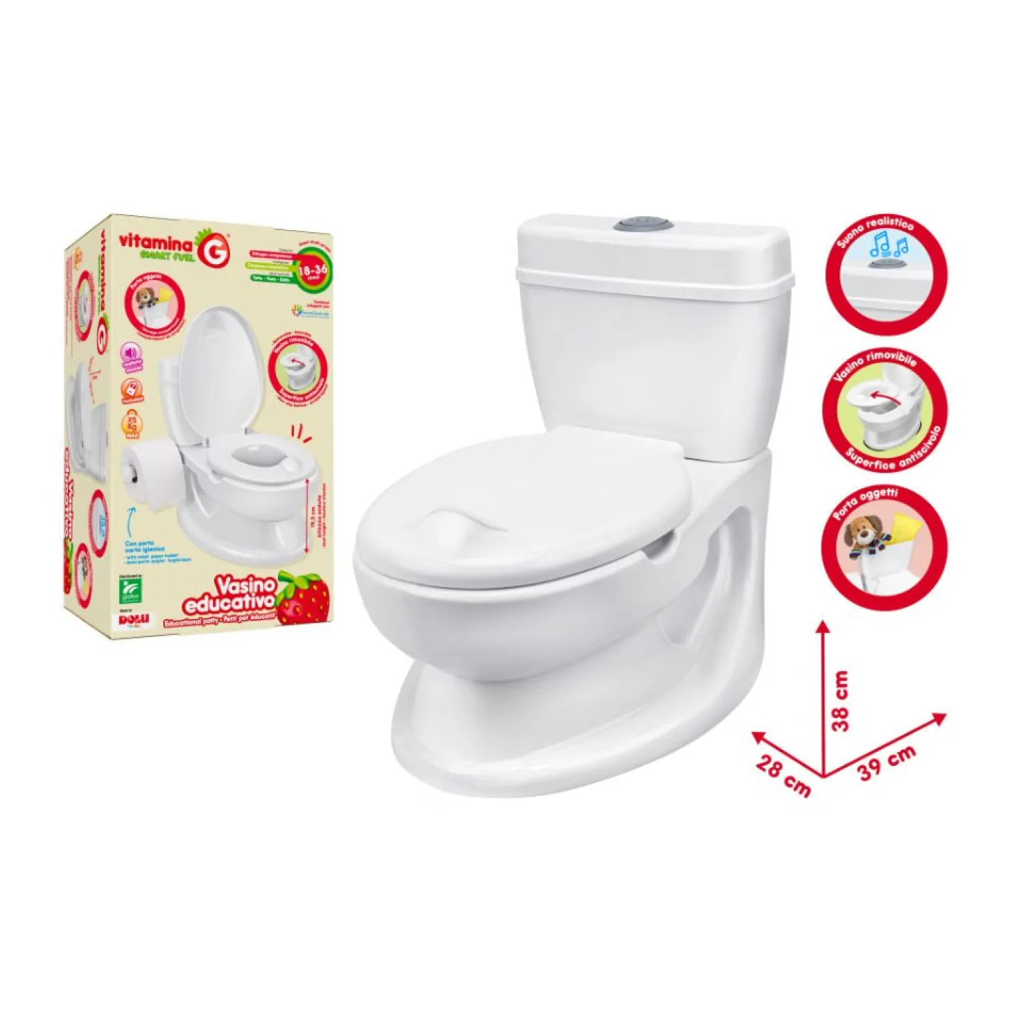 Infanzia Dolu Vasino Educativo Bianco