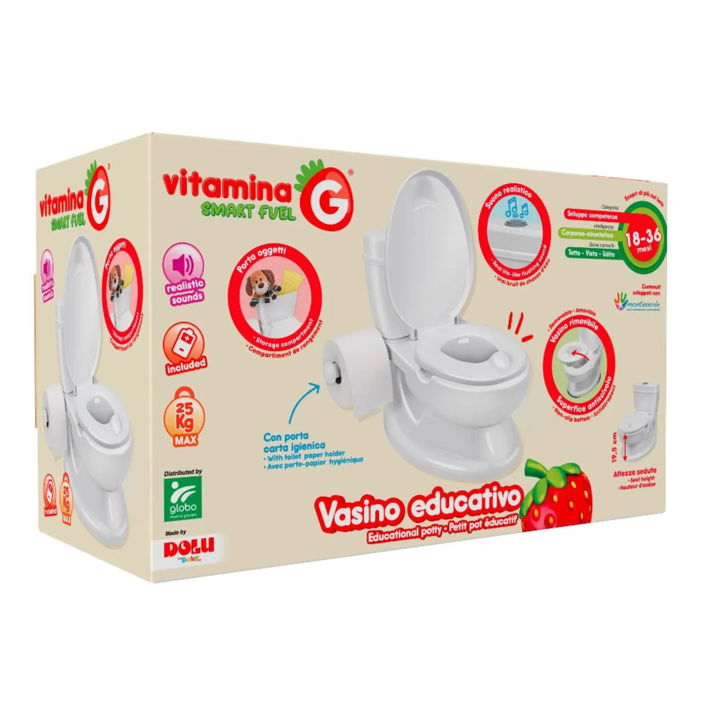 Infanzia Dolu Vasino Educativo Bianco
