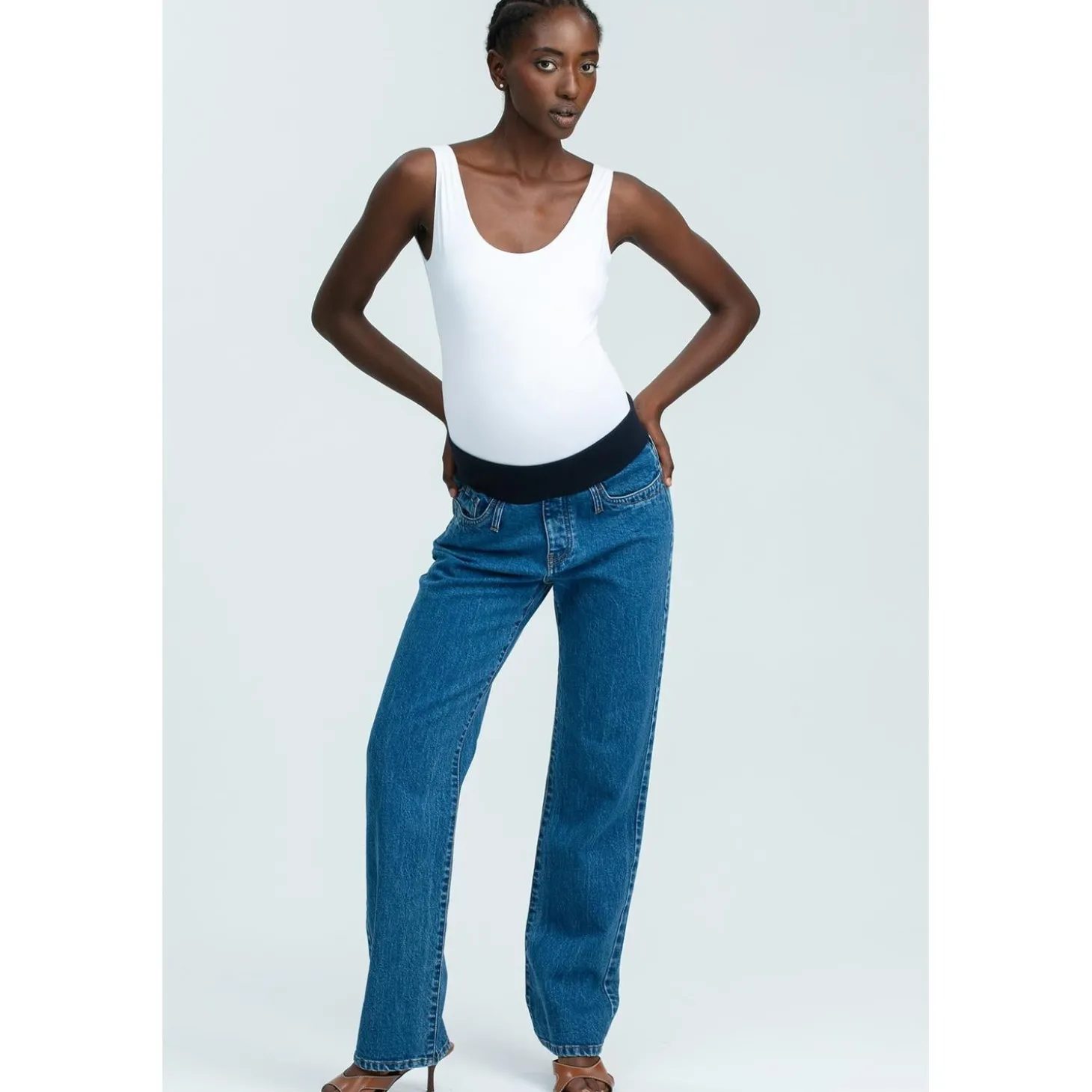 Jeans Premaman a Gamba Dritta
