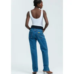 Jeans Premaman a Gamba Dritta