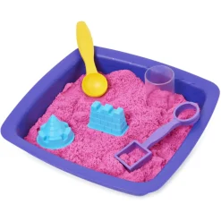 Kinetic Sand Playset Castello Di Sabbia Shimmer Rosa