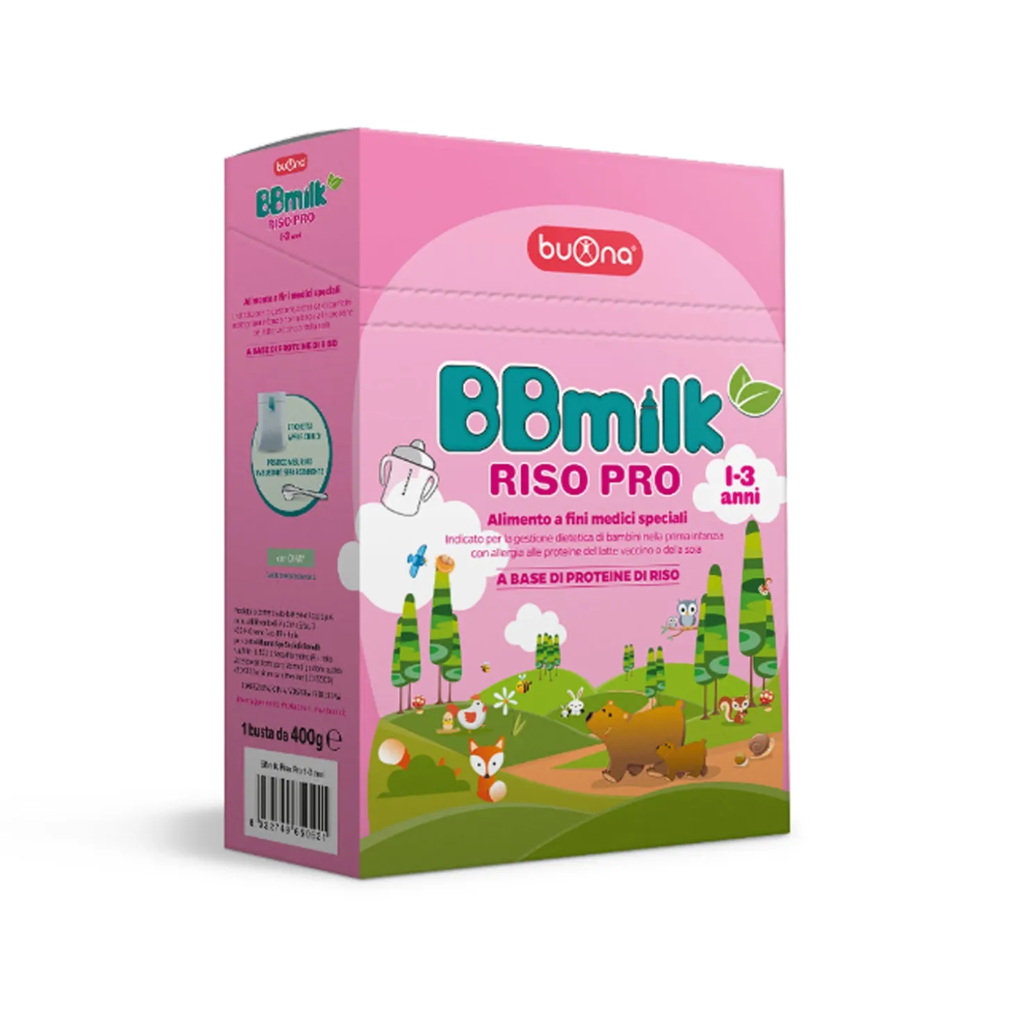 Latte Di Riso Pro In Polvere 1/3 Anni: Confezione 400 gr