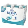 Latte Liquido Nidina 1: Confezione 6x500 ml