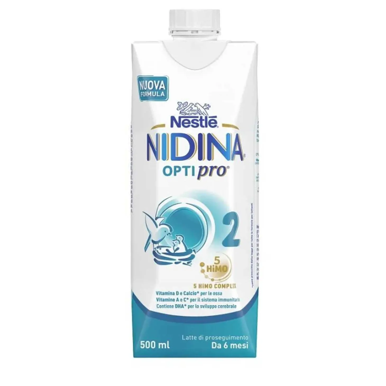 Latte Liquido Nidina 2: Confezione 500 ML