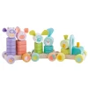 Legno Impilabile Trenino Forme & Numeri