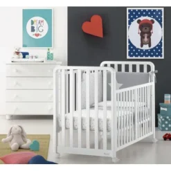 Lettino Glam 9 In 1 + Materasso + Completo Piumone Glam
