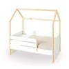 Letto Montessori a Casetta Sogni 70x140 cm Con Cassetti