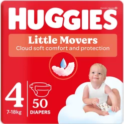 Little Movers Pannolini taglia 4 50 pezzi
