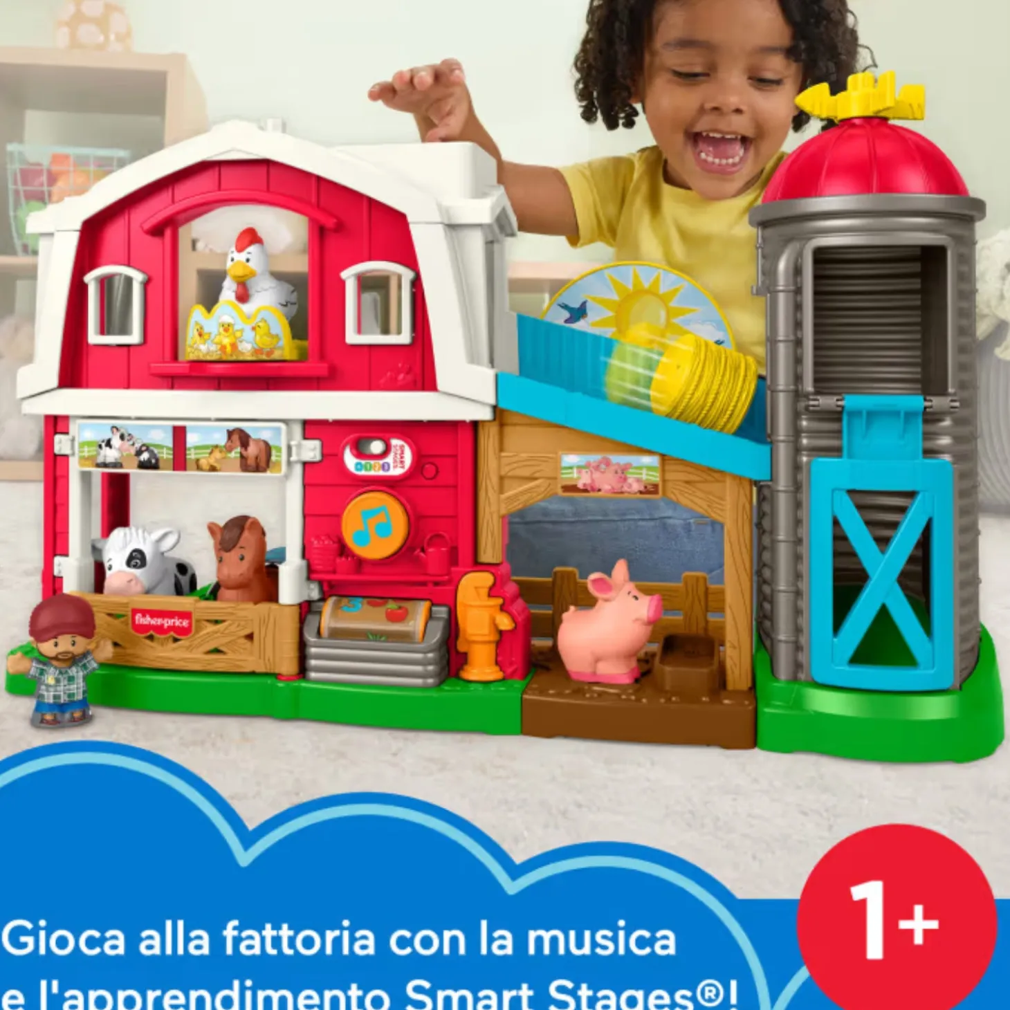 Little People Fattoria Degli Animali Felici JGX09