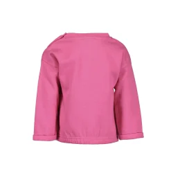 Maglia Felpata a Maniche Lunghe Baby Bambina Fuchsia