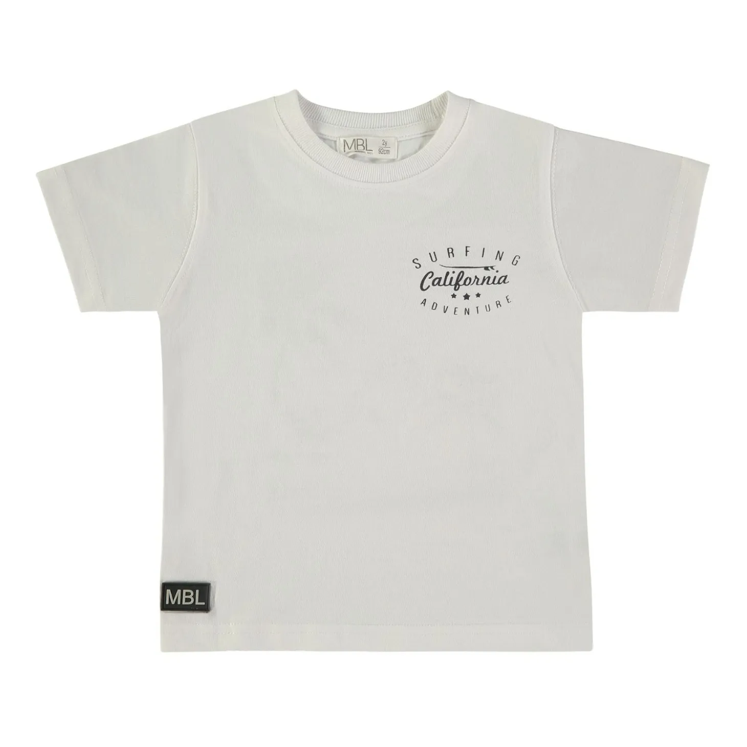 Maglia Manica Corta Bianca Surfing California 162450