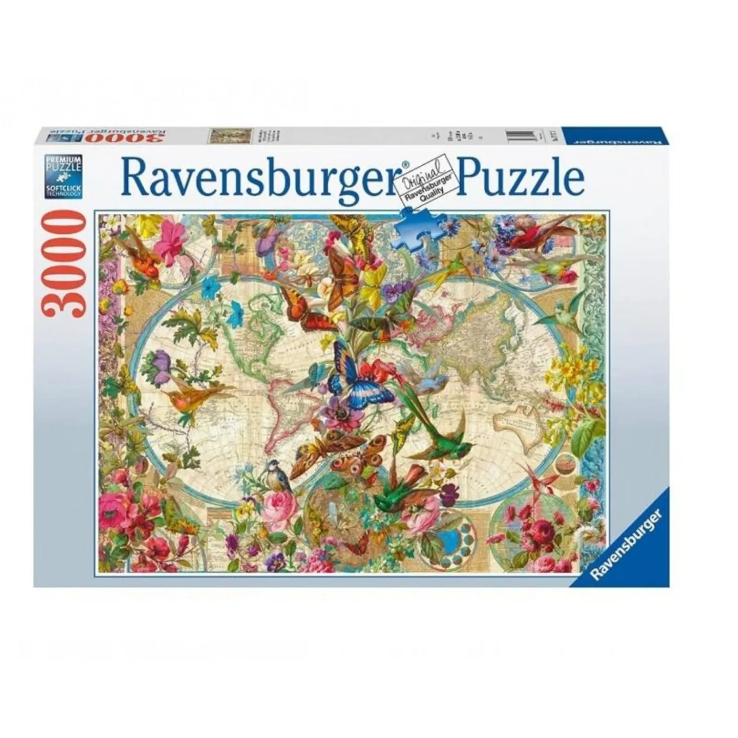 Mappamondo Flora E Fauna 3000 PZ