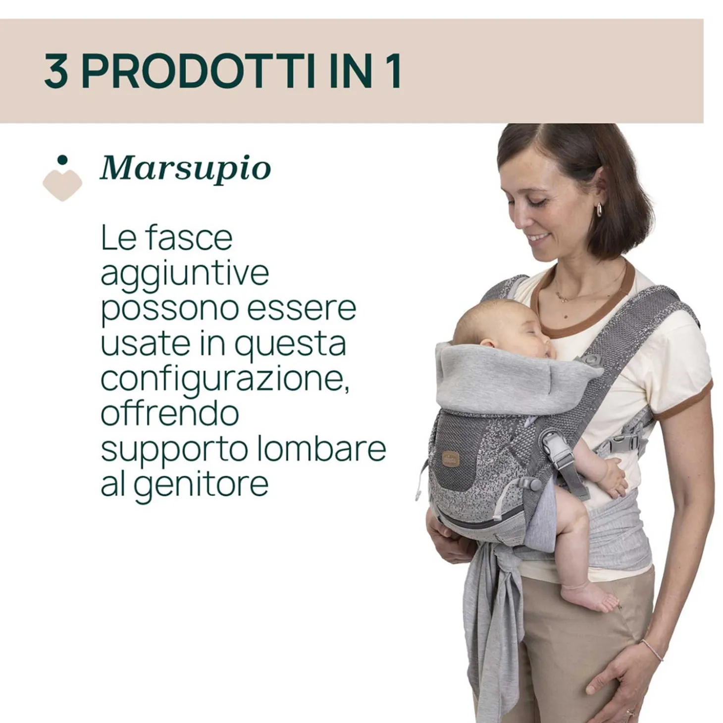 Marsupio Airy Hip Fit