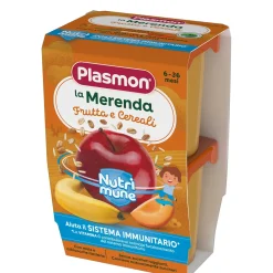 Merenda Frutta Cereali: Confezione 2x120 gr
