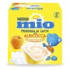 Merenda Lattea Albicocca: Confezione 4x100gr
