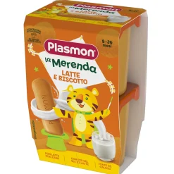 Merenda Latte Biscotto: Confezione 2x120 gr