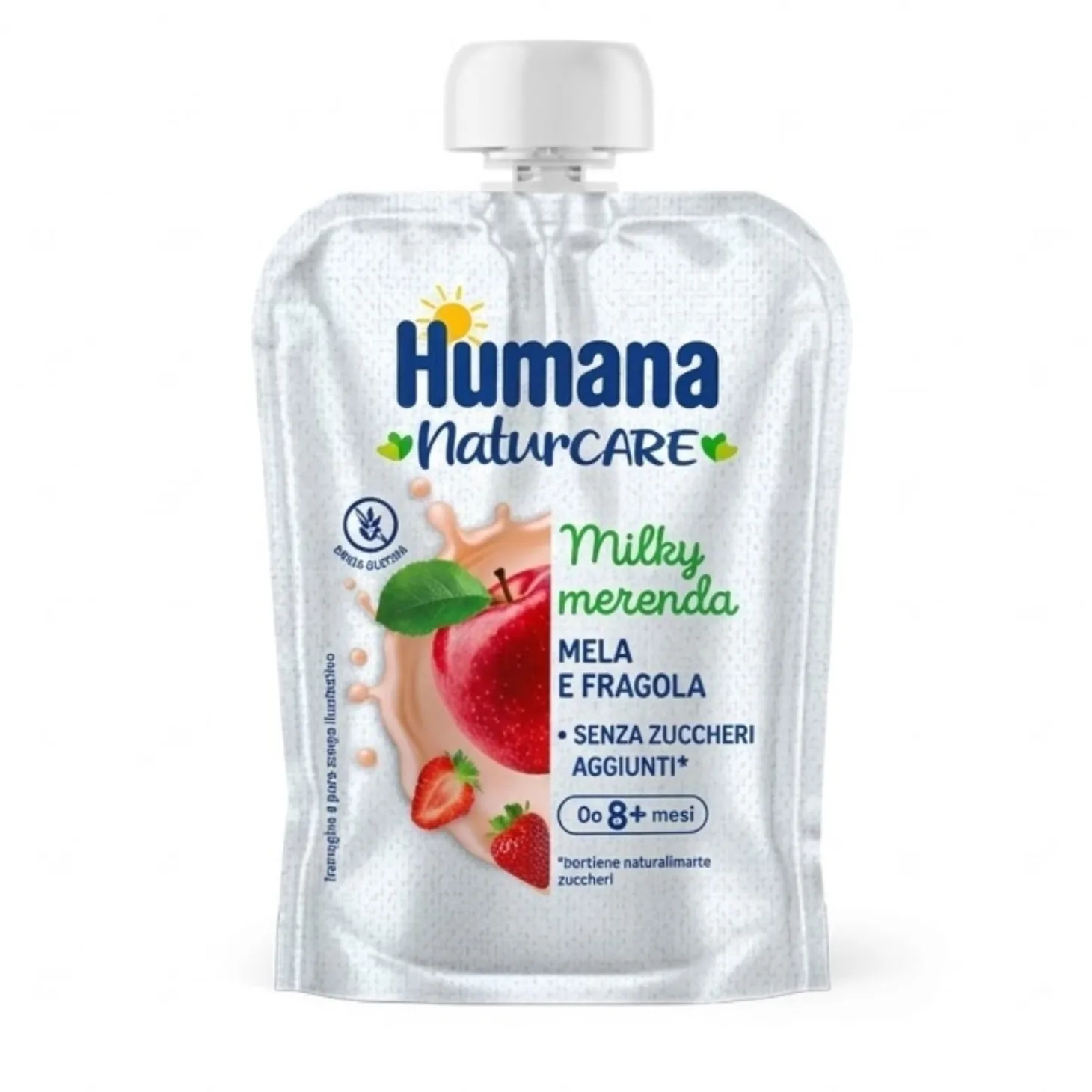 Milkymerenda Mela Fragola: Confezione 100 gr