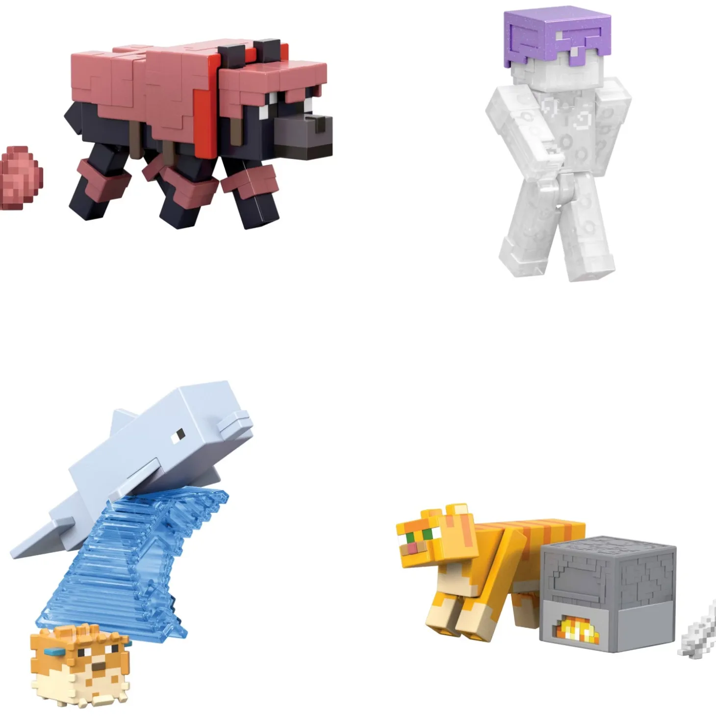 Minecraft Personaggi E Accessori in Scala GTP08