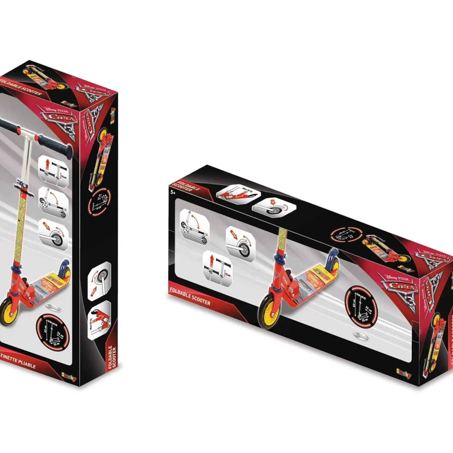 Monopattino due ruote Disney Cars