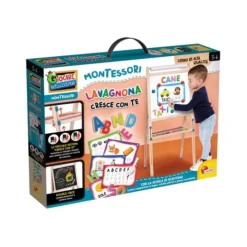 Montessori Lavagnona in Legno Cresce Con Te