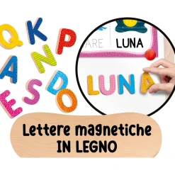 Montessori Lavagnona in Legno Cresce Con Te