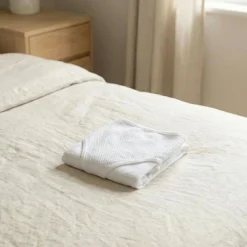 Mutanda Gestante in Cotone Piquet Bianco