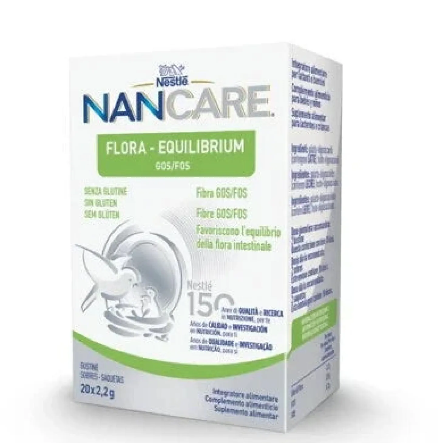 Nancare: Integratore Flora Equilibrium: Confezione 20 Bustine