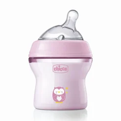 NaturalFeeling Biberon Vetro Chicco 0M+ 150ML Flusso Lento