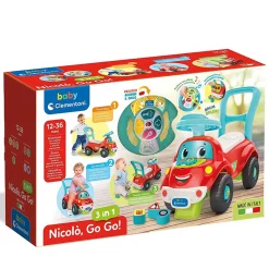 Nicolò Go Go Baby Macchina Cavalcabile 3 in 1 17747