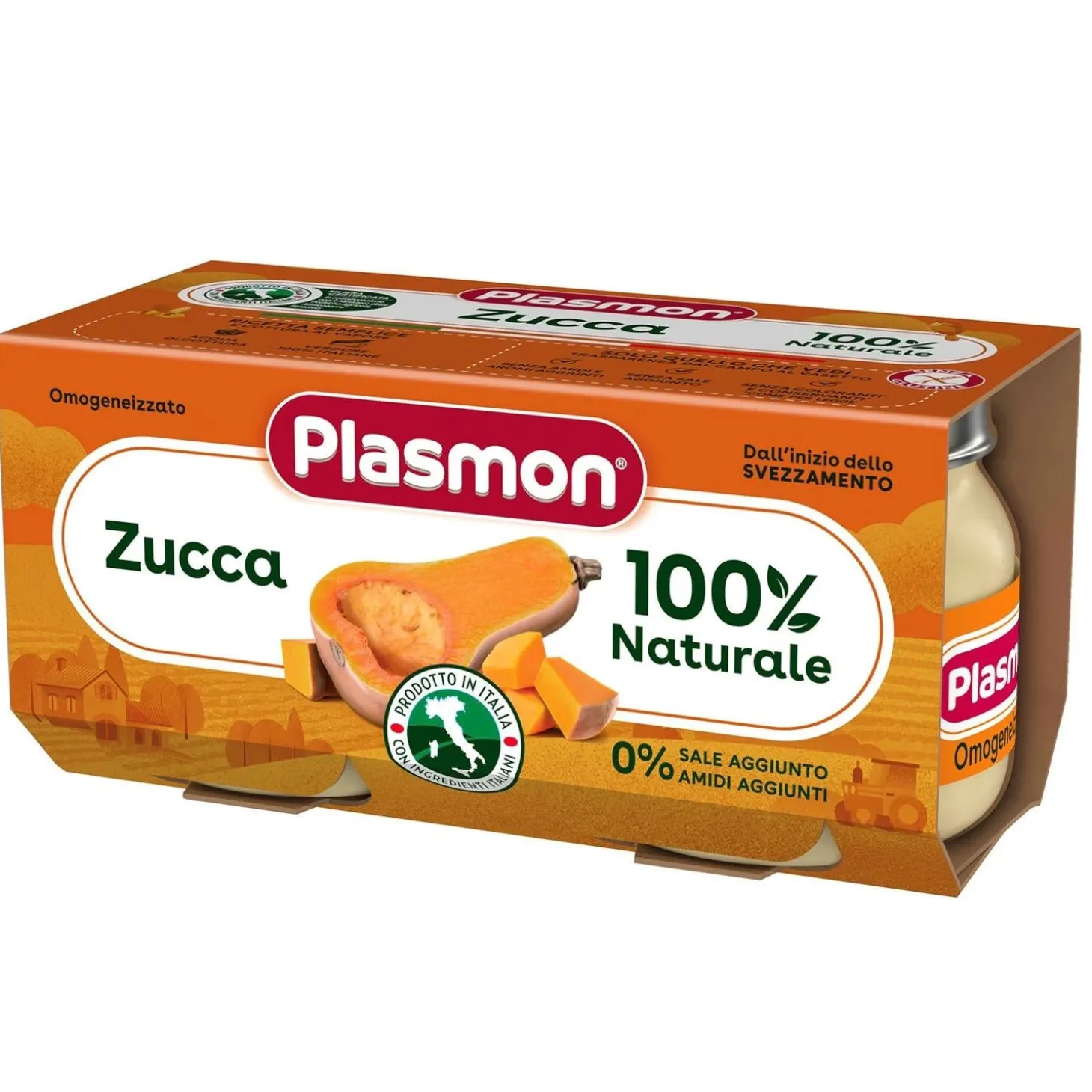Omogeenizzato Verdure Zucca: Confeizone 2x80 gr
