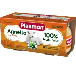Omogeneizzato Carne Agnello: Confezione 2x80 gr