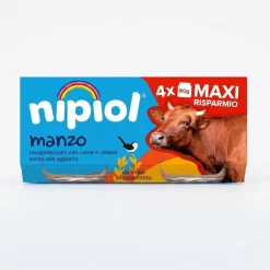 Omogeneizzato Carne Manzo: Confezione 4x80 gr