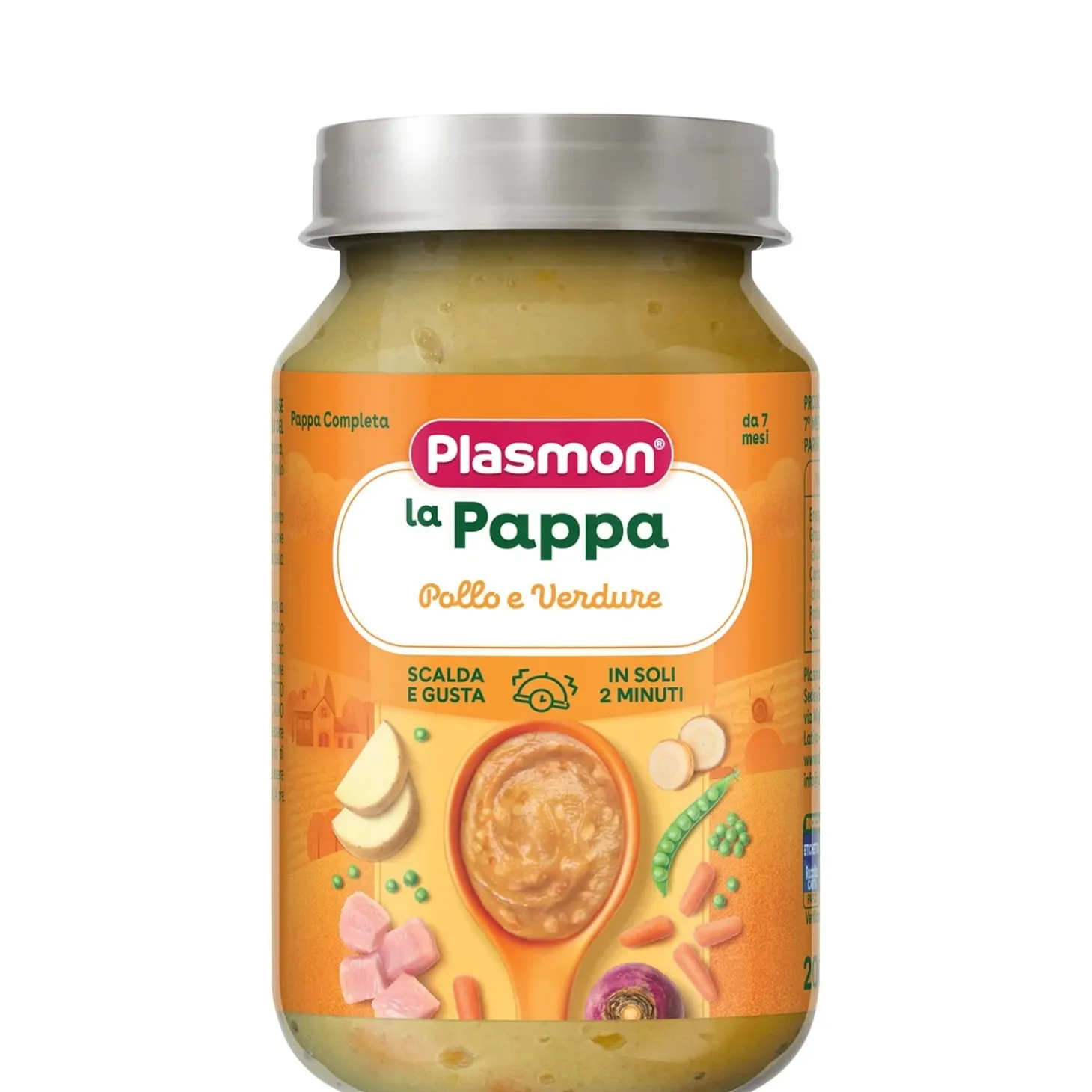 Omogeneizzato Carne Pollo Verdure 200 gr