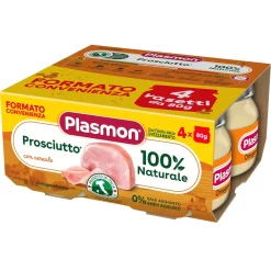 Omogeneizzato Carne Prosciutto: Confezione 4x80 gr