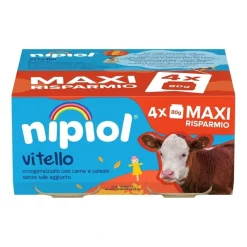 Omogeneizzato Carne Vitello: Confezione 4x80 gr