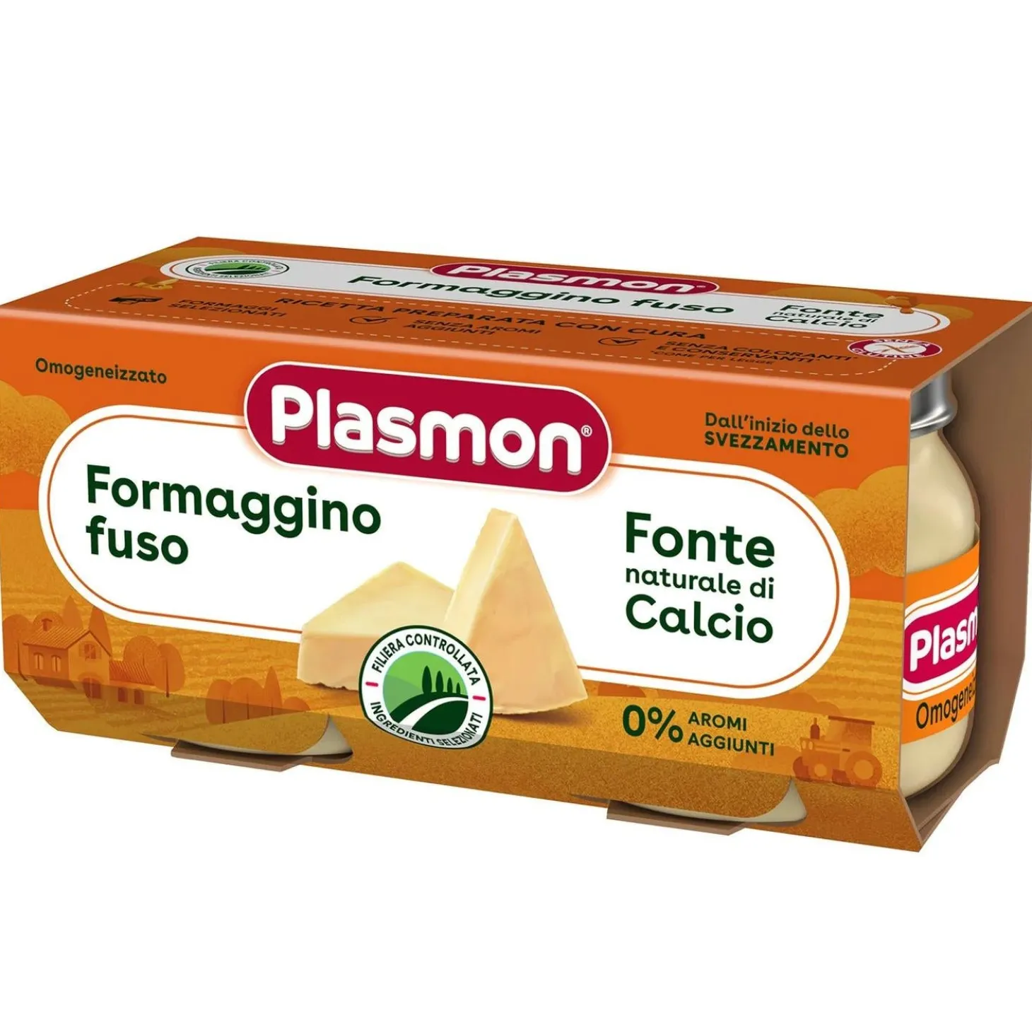Omogeneizzato Formaggino: Confezione 2x80 gr
