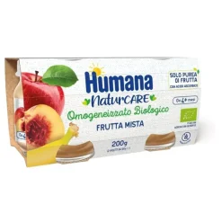 Omogeneizzato Frutta Mista Biologica: Confezione 2x100g