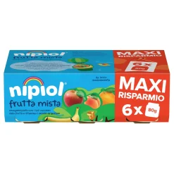 Omogeneizzato Frutta Mista: Confezione 6x80g