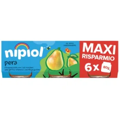 Omogeneizzato Frutta Pera: Confezione 6x80g
