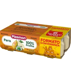 Omogeneizzato Frutta Pera: Confezione 6x80 gr